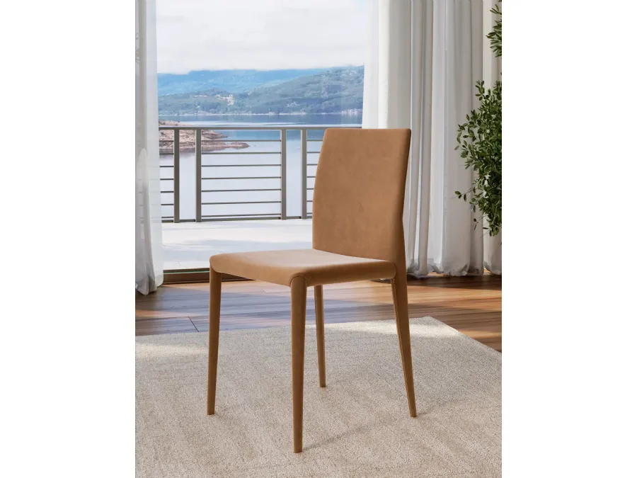 Margharet leather chair by Bontempi