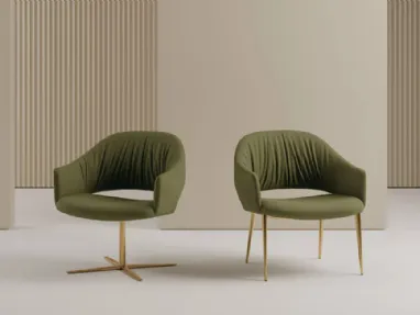 Bontempi's Nova upholstered armchair in fabric