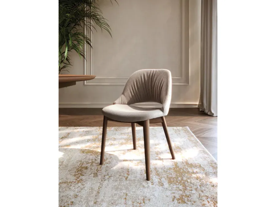 Nova chair in Bontempi fabric