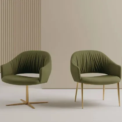 Bontempi's Nova upholstered armchair in fabric