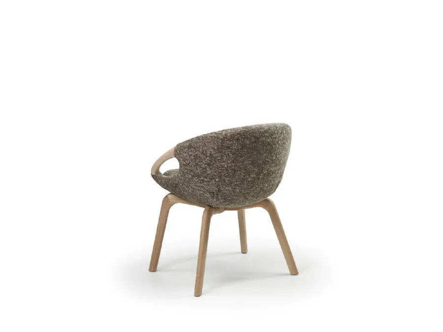 Ohta upholstered chair by Porada