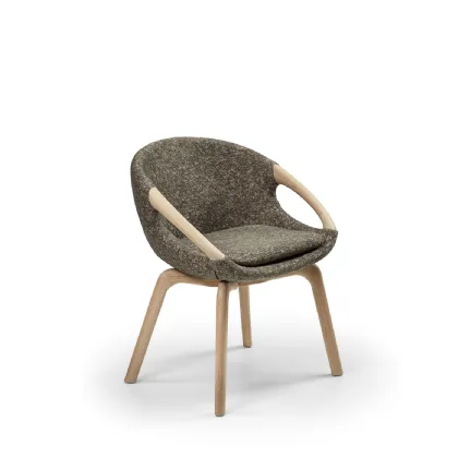 Ohta upholstered chair by Porada