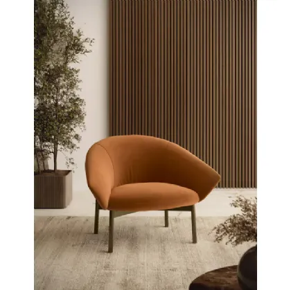 Petra upholstered armchair by Bontempi