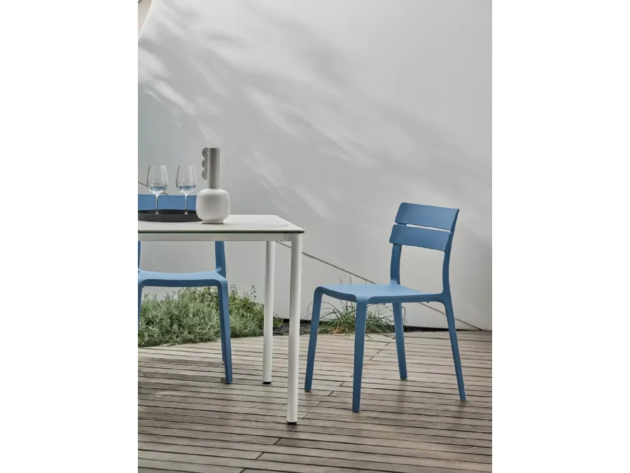 Stackable chair Rocket by Bontempi
