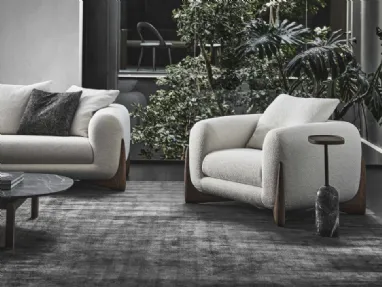Softbay armchair by Porada