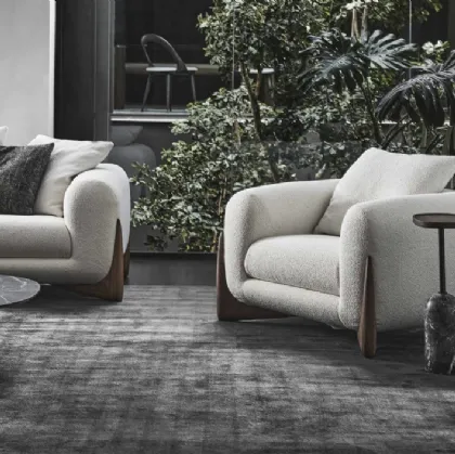 Softbay armchair by Porada