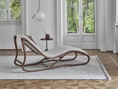 Twilly chaise longue armchair by Porada.