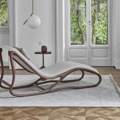 Twilly chaise longue armchair by Porada.