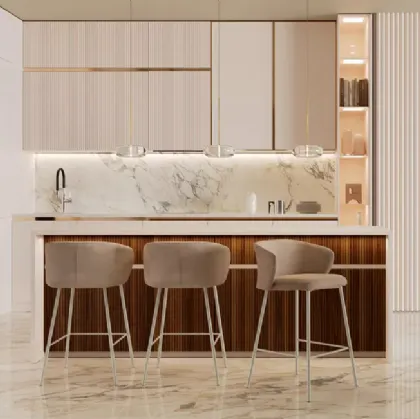 Vivian stool by Bontempi