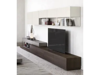 Outline wall unit by Novamobili