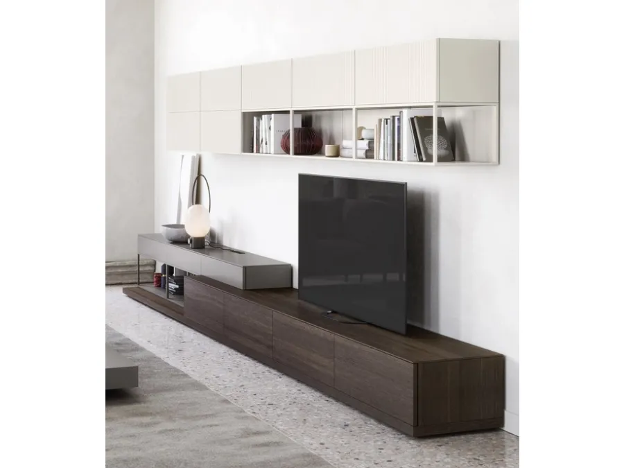 Outline wall unit by Novamobili