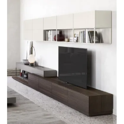 Outline wall unit by Novamobili