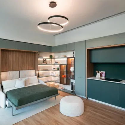 Diana 01 wall bed by Clei