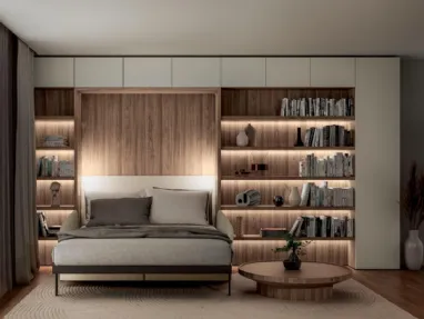 Diana 02 wall bed by Clei