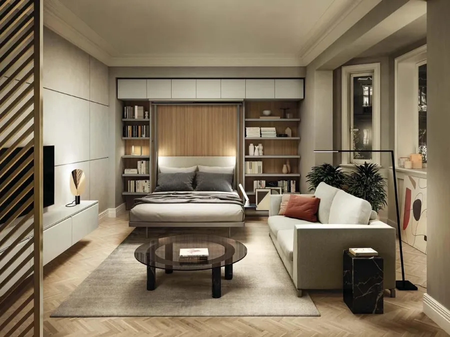 LGM 2-0 Book Table Foldaway Bed by Clei