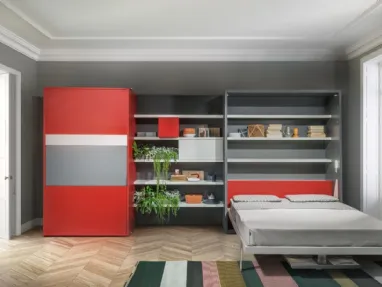 Penelope 2 Dining Murphy Bed by Clei