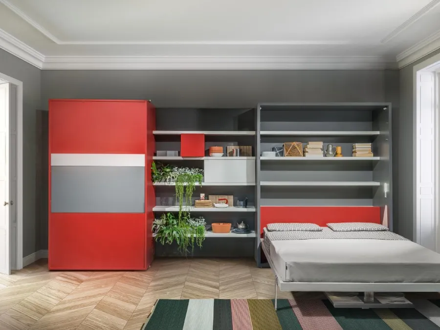Penelope 2 Dining Murphy Bed by Clei