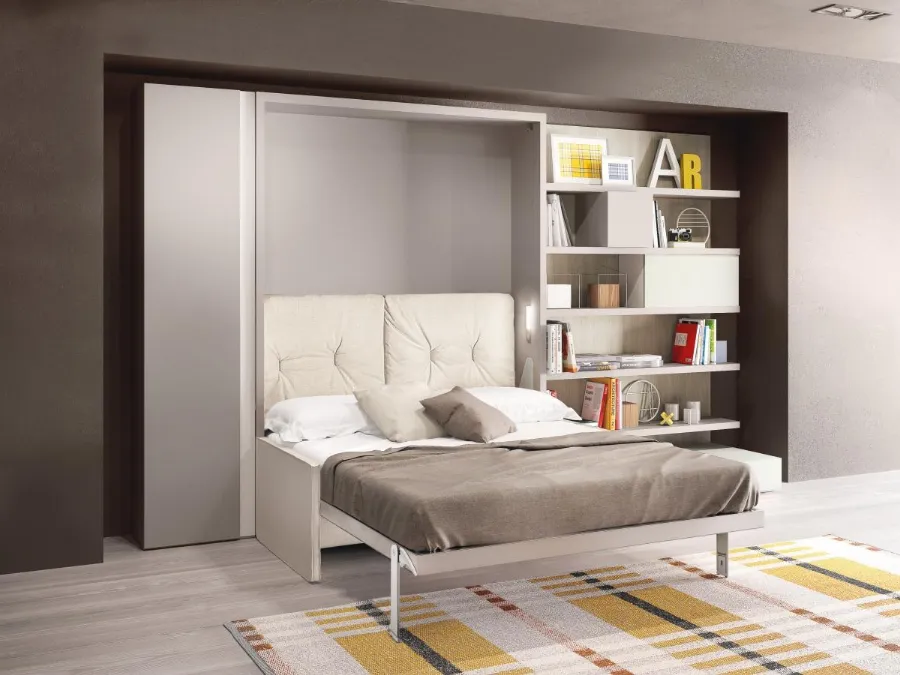 Penelope 2 Sofa 01 Wall Bed by Clei