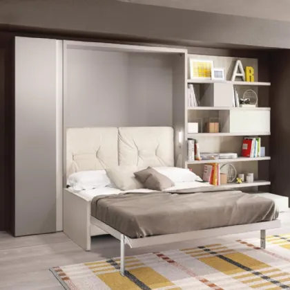 Penelope 2 Sofa 01 Wall Bed by Clei