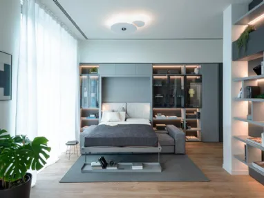 Tango 01 wall bed by Clei