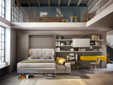 Tango 02 wall bed by Clei