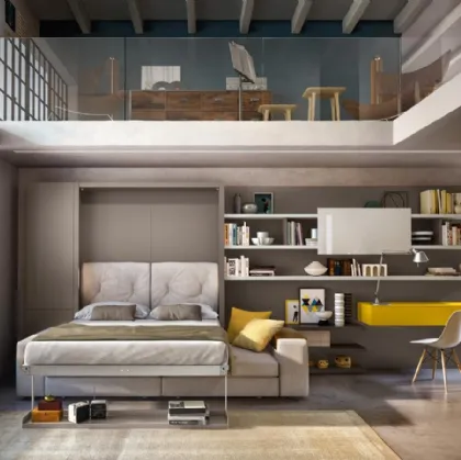 Tango 02 wall bed by Clei