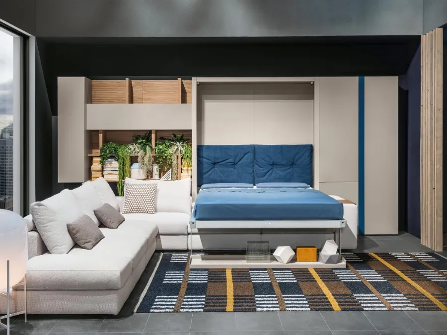 Tango Componibile 02 Foldaway Bed by Clei