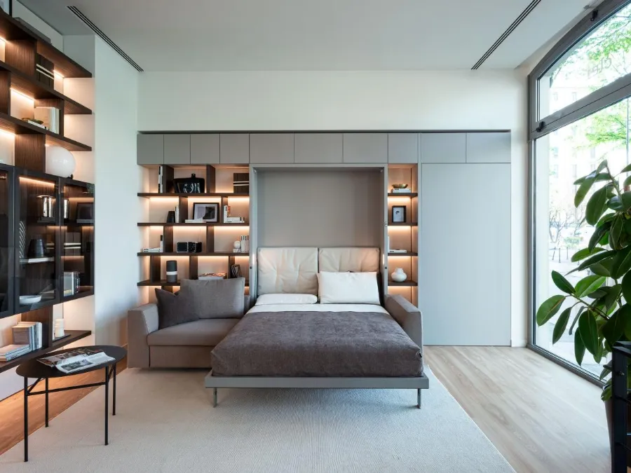 Clei Tonale 01 wall bed