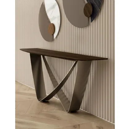 Bach entrance furniture Wooden console by Bontempi