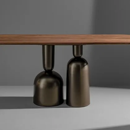 Mobile ingresso Cop Console in wood by Bonaldo