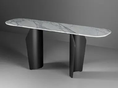 Flame Marble Console Entry Mobile by Bonaldo