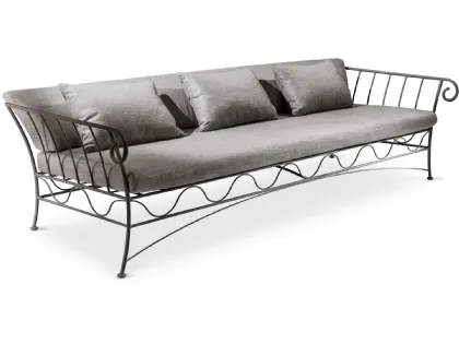Bahamas New fabric sofa with iron structure by Cantori
