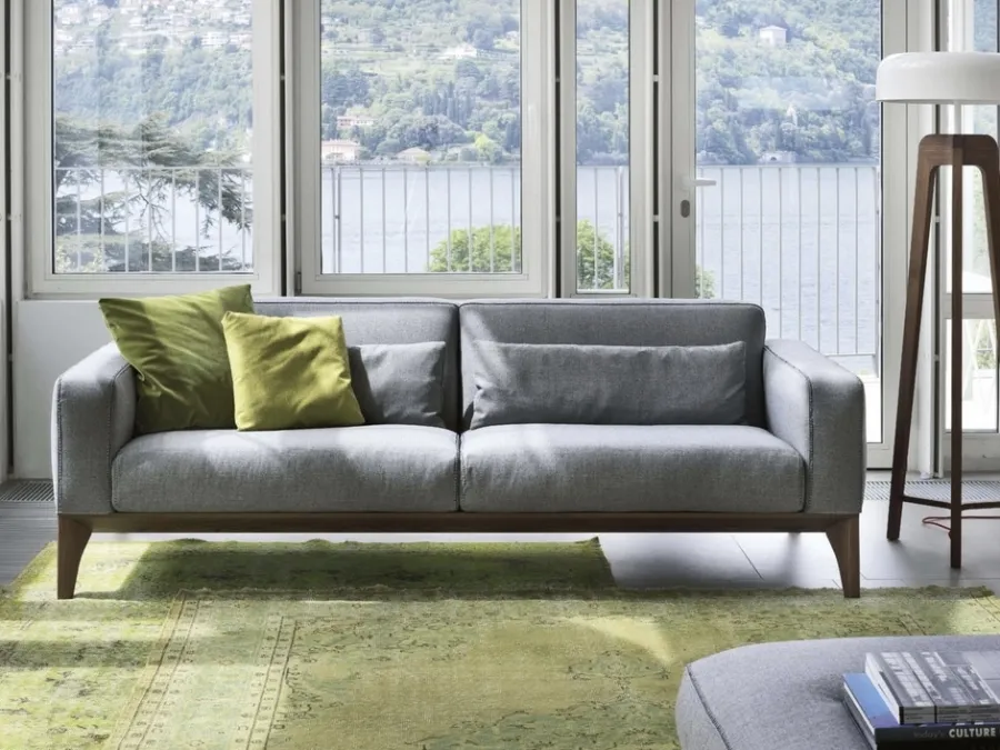 Fellow linear sofa by Porada