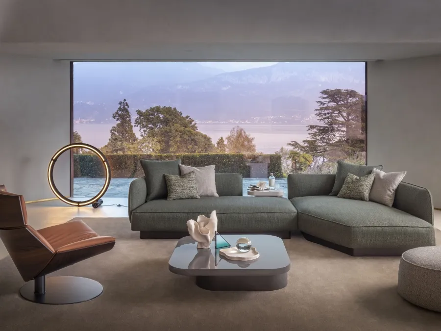 Homan fabric-upholstered living room set by Desirèe