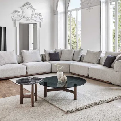 Klem corner sofa by Porada
