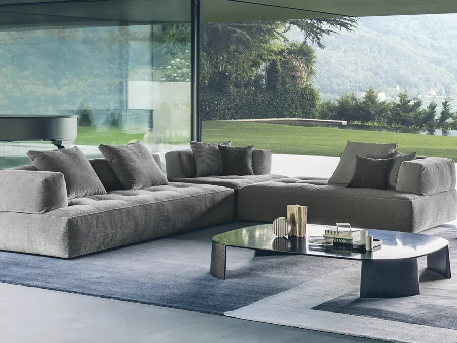 Melvil upholstered fabric sofa by Desirèe.