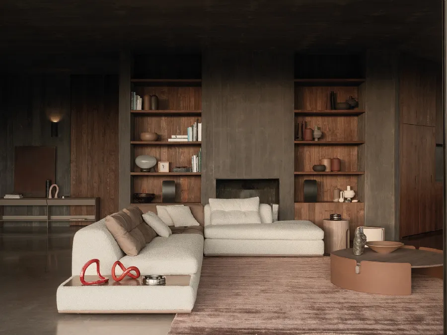 Montgomery Corner Sofa by Cierre - Upholstered