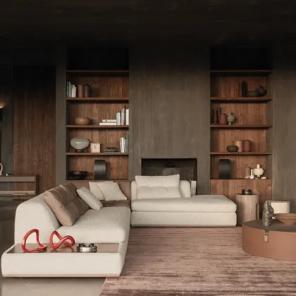 Montgomery Corner Sofa by Cierre - Upholstered