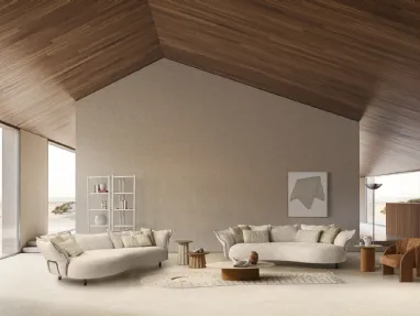 Nuvola upholstered sofa by Cierre Imbottiti
