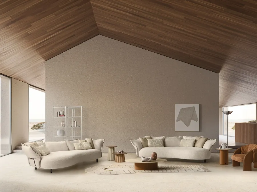 Nuvola upholstered sofa by Cierre Imbottiti