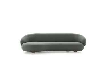 Fabric sofa with peninsula Pacific by Ditre Italia.