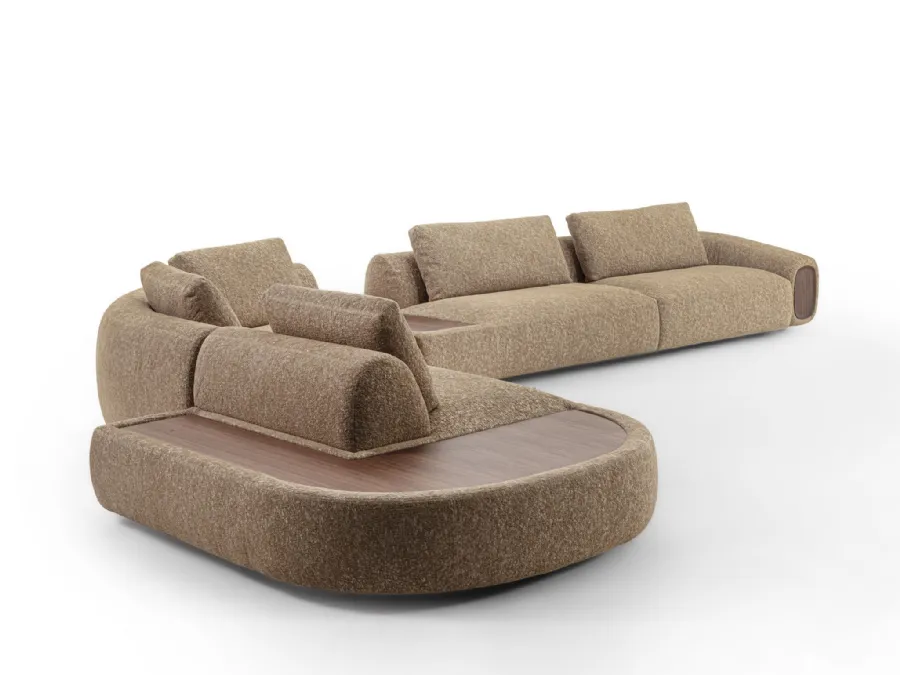 Rhode corner sofa by Porada