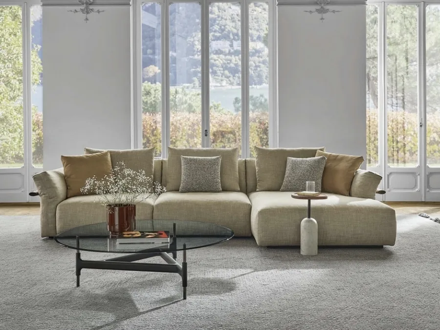 Ronny sectional sofa by Porada