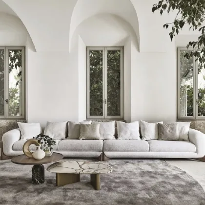 Linear sofa Softbay by Porada