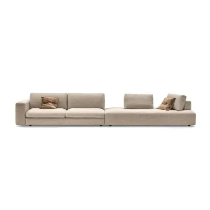 Linear fabric sofa Urban 2|0 by Ditre Italia