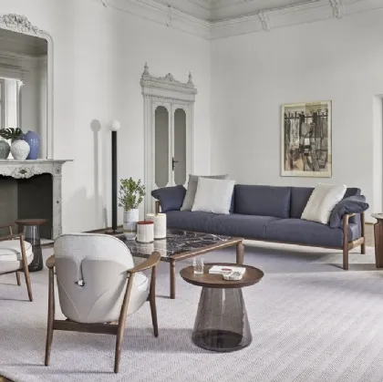 Linear sofa Vera by Porada
