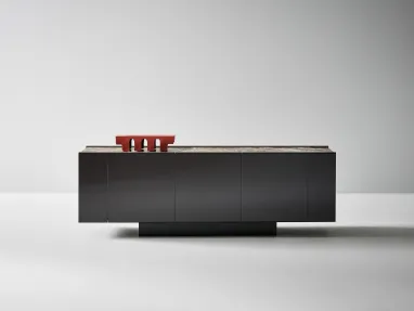 Bonaldo's Spy wooden lacquered cabinet.
