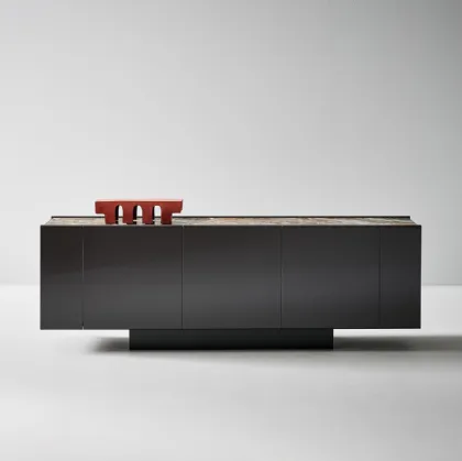 Bonaldo's Spy wooden lacquered cabinet.