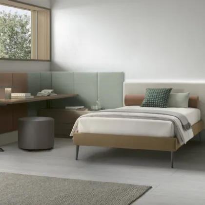 Padded bed frame V&Nice Boiserie