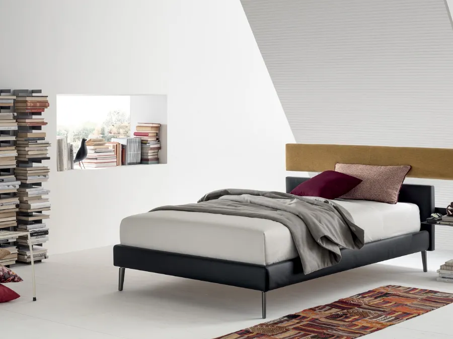 Fabric bed Denver by V&Nice